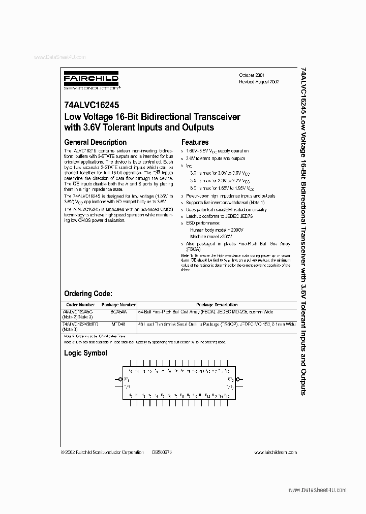 LVC16245_142104.PDF Datasheet