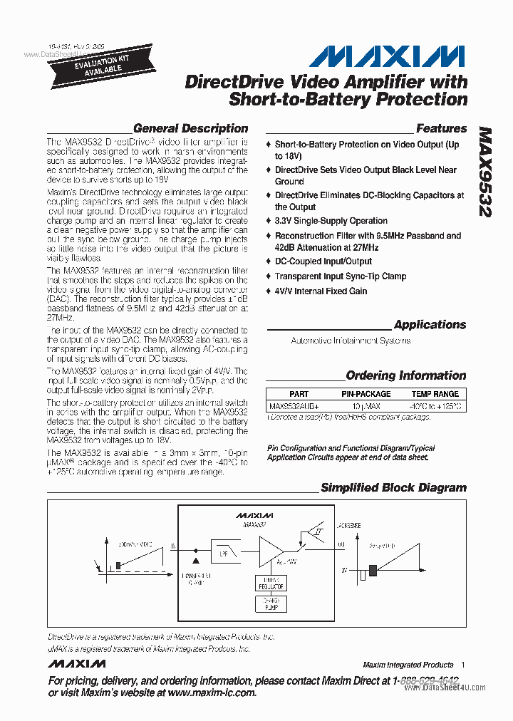 MAX9532_142888.PDF Datasheet