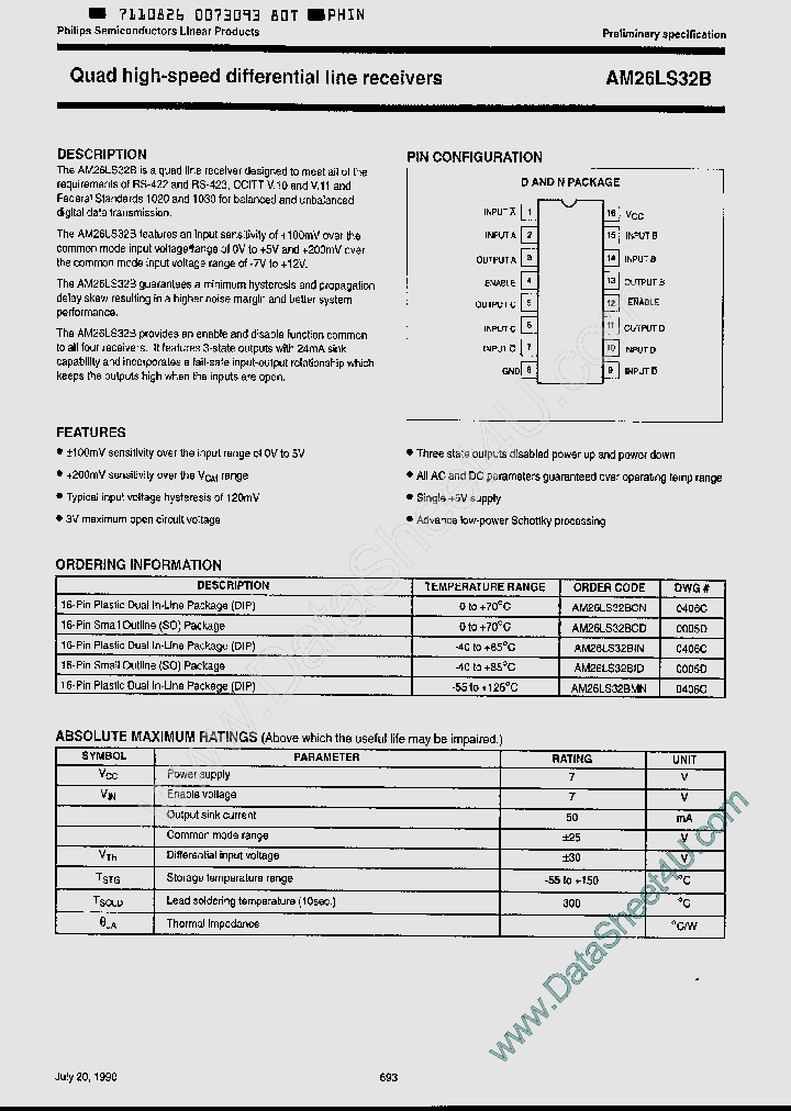 AM26LS32B_146820.PDF Datasheet