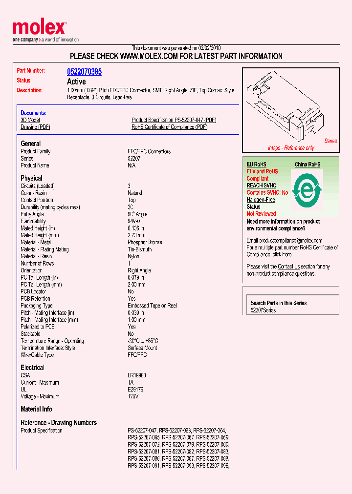 52207-0385_153933.PDF Datasheet