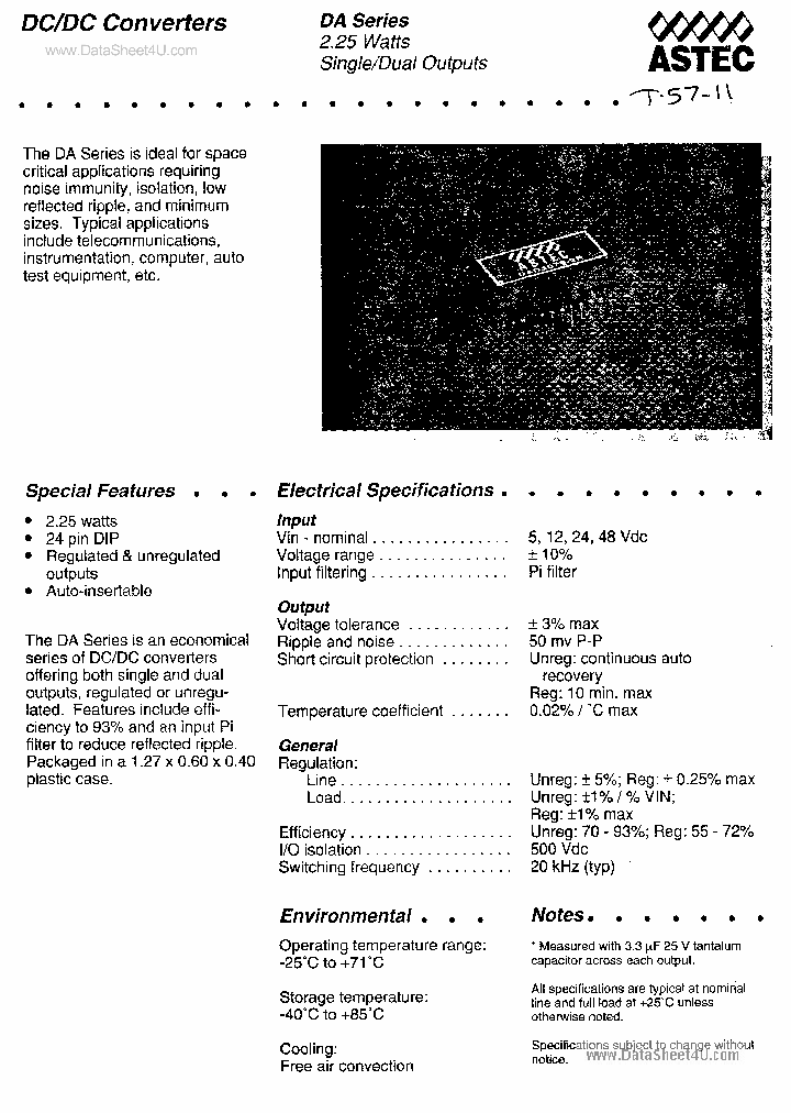 DAS2360_148135.PDF Datasheet Download --- IC-ON-LINE
