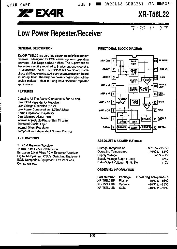 XR-T56L22ID_192550.PDF Datasheet