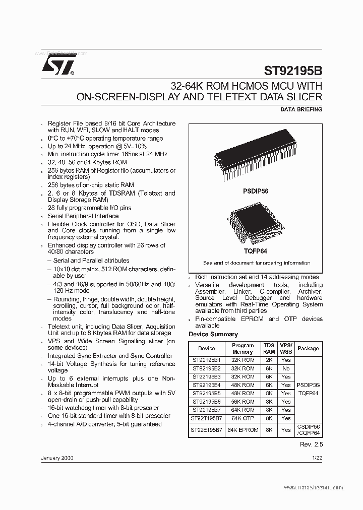 92R195B_158320.PDF Datasheet