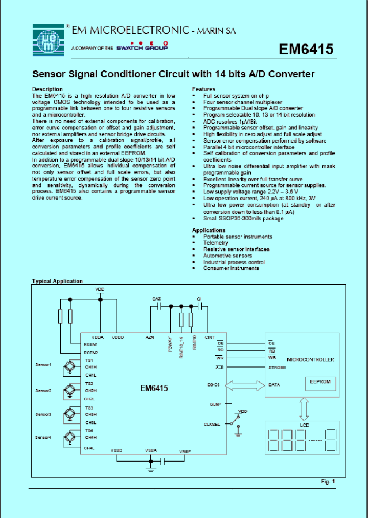 EM6415V1WS11_175972.PDF Datasheet