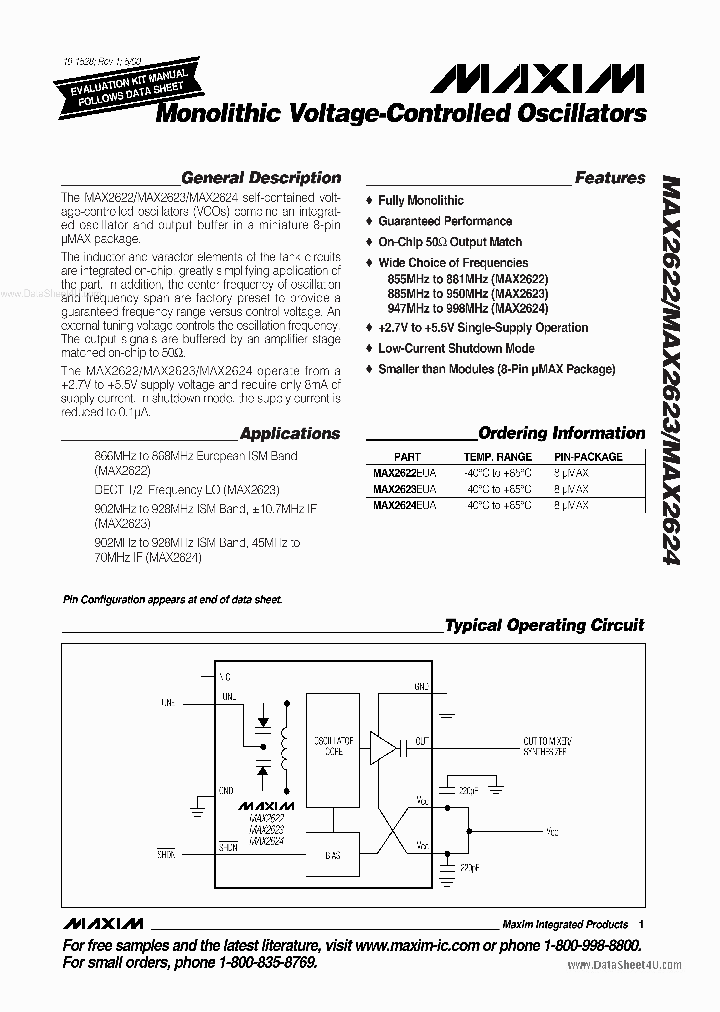 MAX-2623_162150.PDF Datasheet