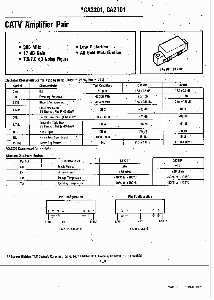 CA2101_162135.PDF Datasheet