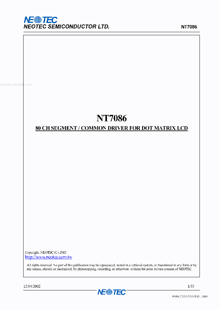NT7086_165215.PDF Datasheet