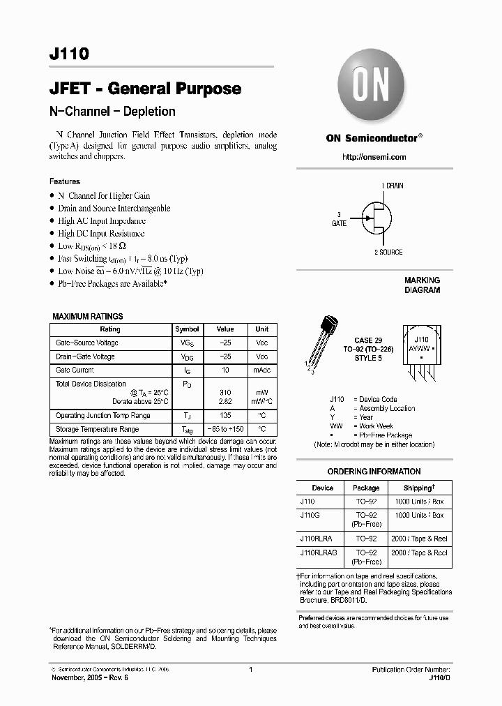 J110_166123.PDF Datasheet Download