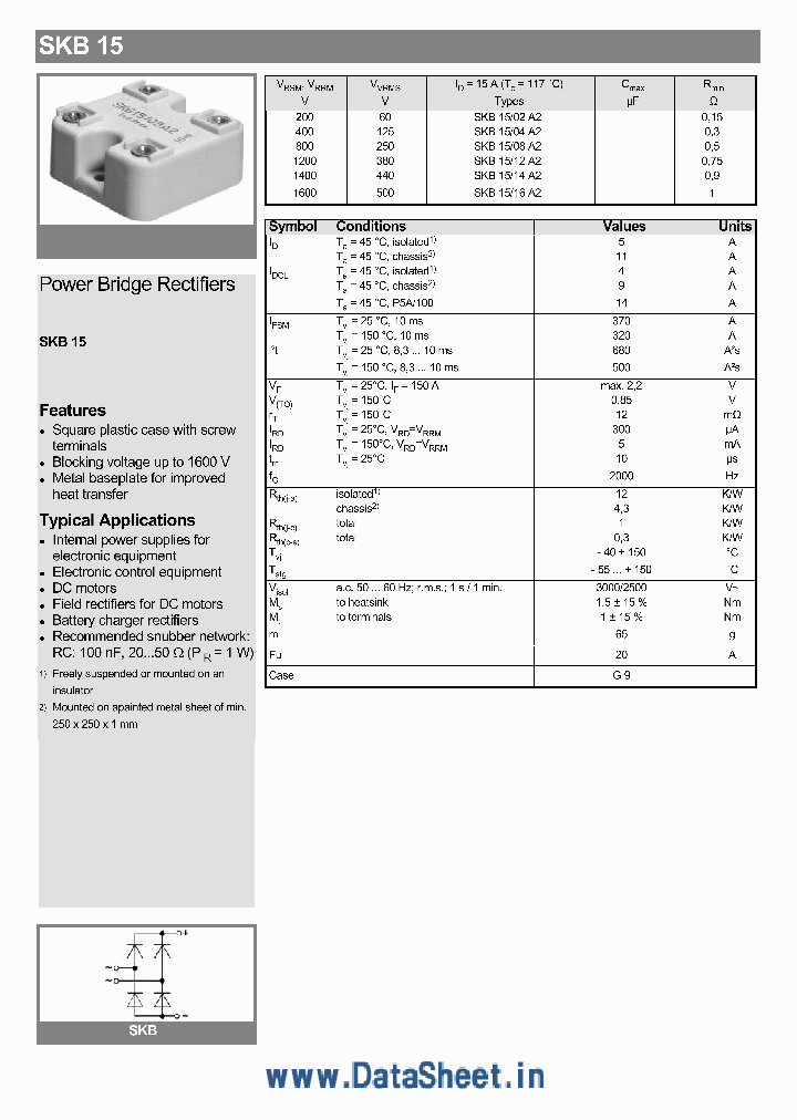 SKB15_166457.PDF Datasheet