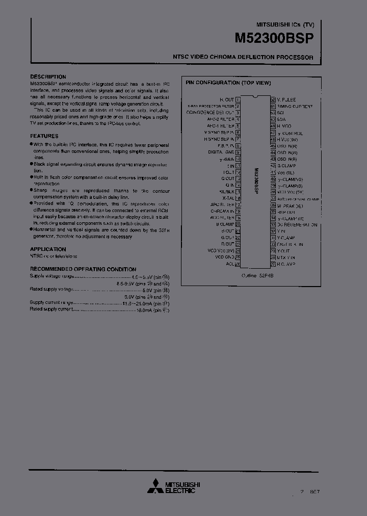 M52300BSP_176700.PDF Datasheet