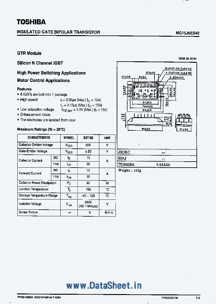 MG15J6ES40_177200.PDF Datasheet