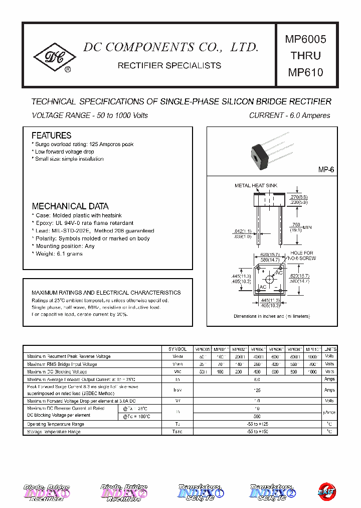 MP610_208113.PDF Datasheet