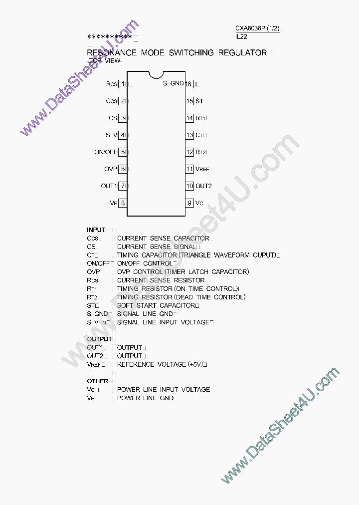 CXA8038P_178698.PDF Datasheet