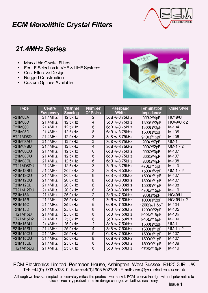 F21M08D_225396.PDF Datasheet