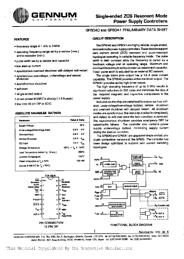 GP6040-CDC_228868.PDF Datasheet