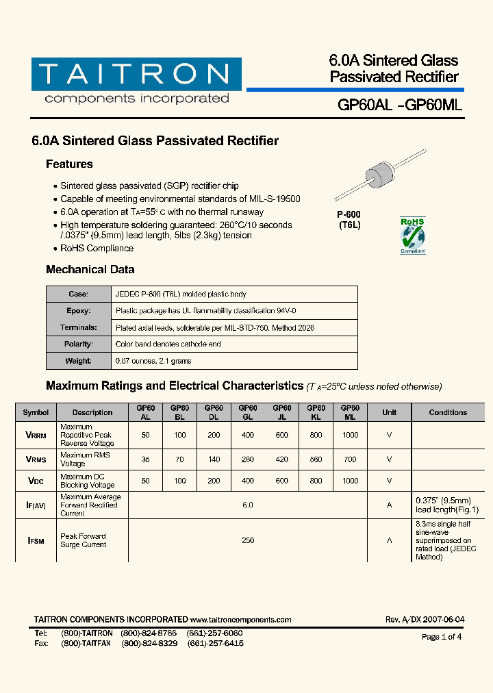 GP60AL_228871.PDF Datasheet