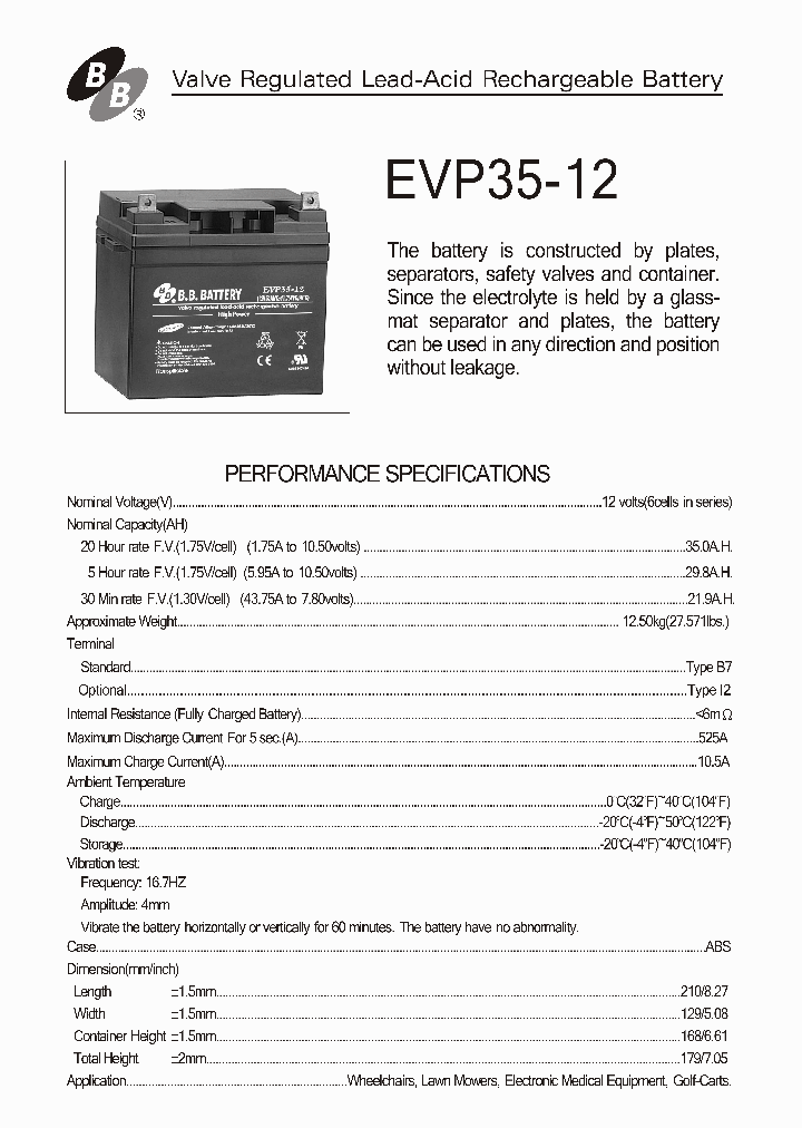 EVP3512_233691.PDF Datasheet Download