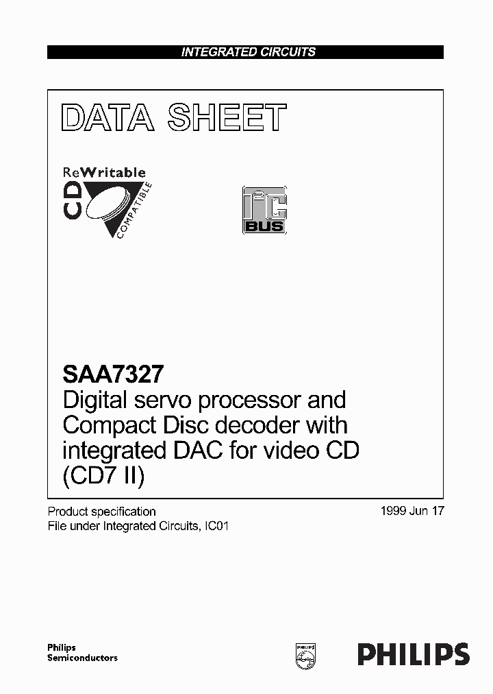 SAA7327_240087.PDF Datasheet