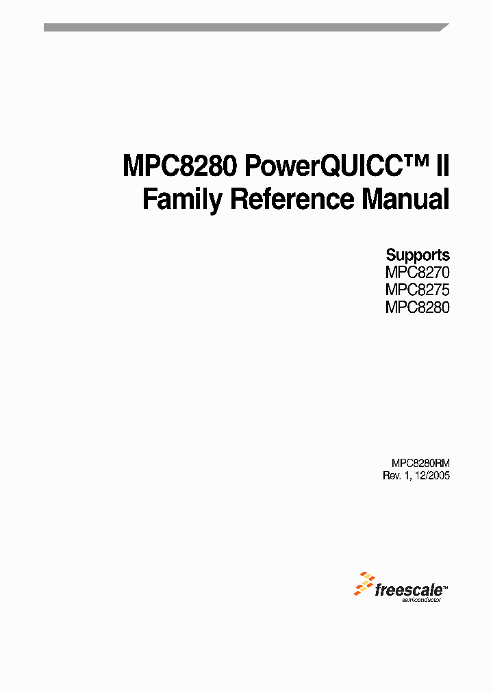 MPC8280_242281.PDF Datasheet