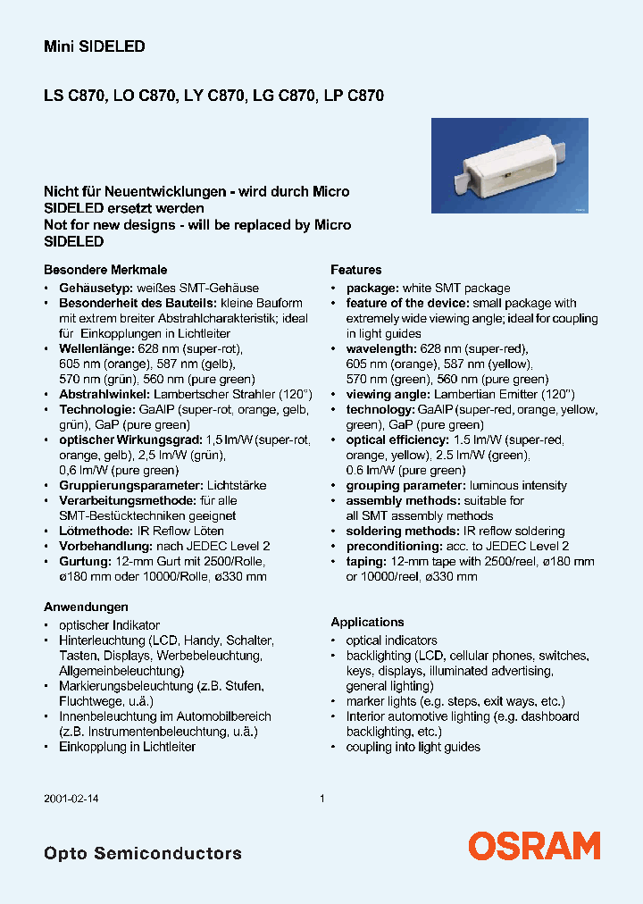 LPC870-G2J1-1_216311.PDF Datasheet