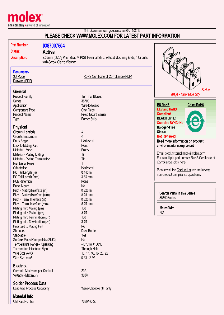 70504-C-50_246270.PDF Datasheet