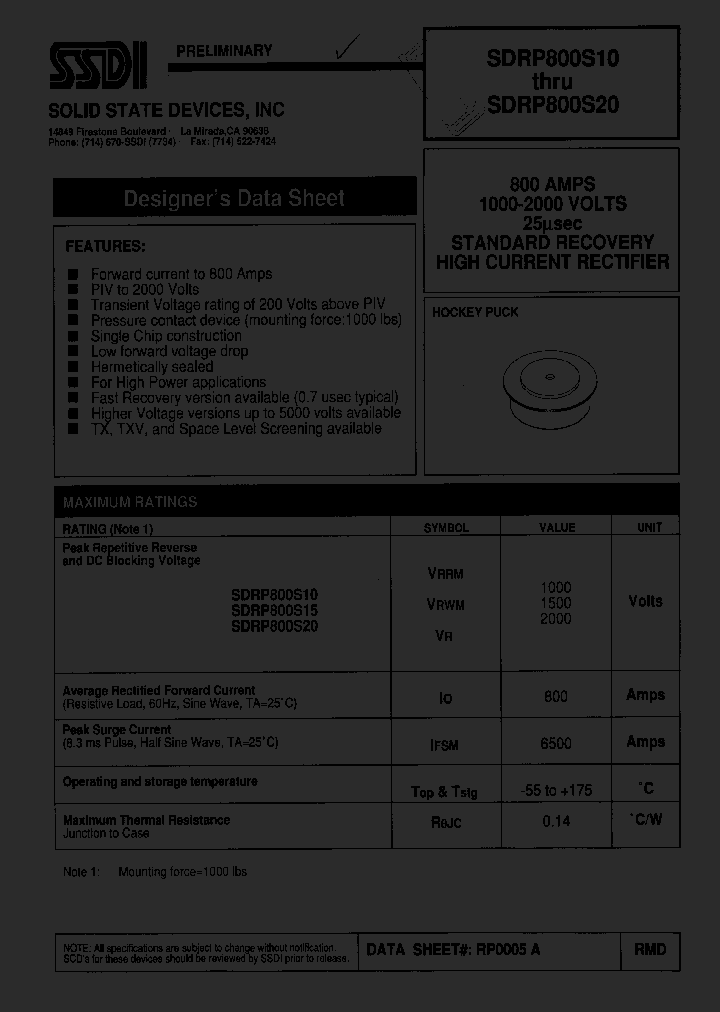 SDRP800S10_254215.PDF Datasheet