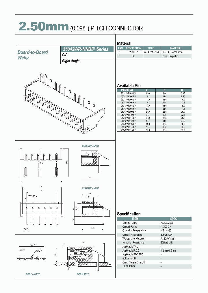 25043WR-10B_255958.PDF Datasheet