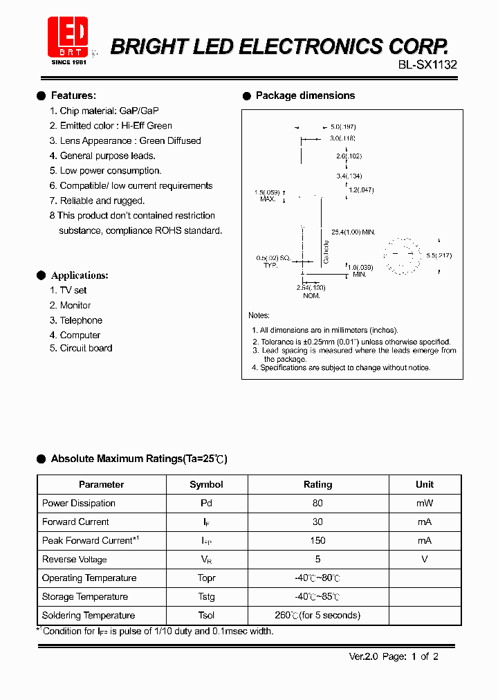 BL-SX1132_263909.PDF Datasheet