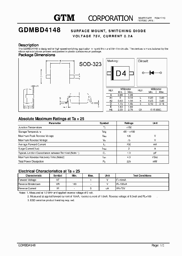 GDMBD4148_282017.PDF Datasheet