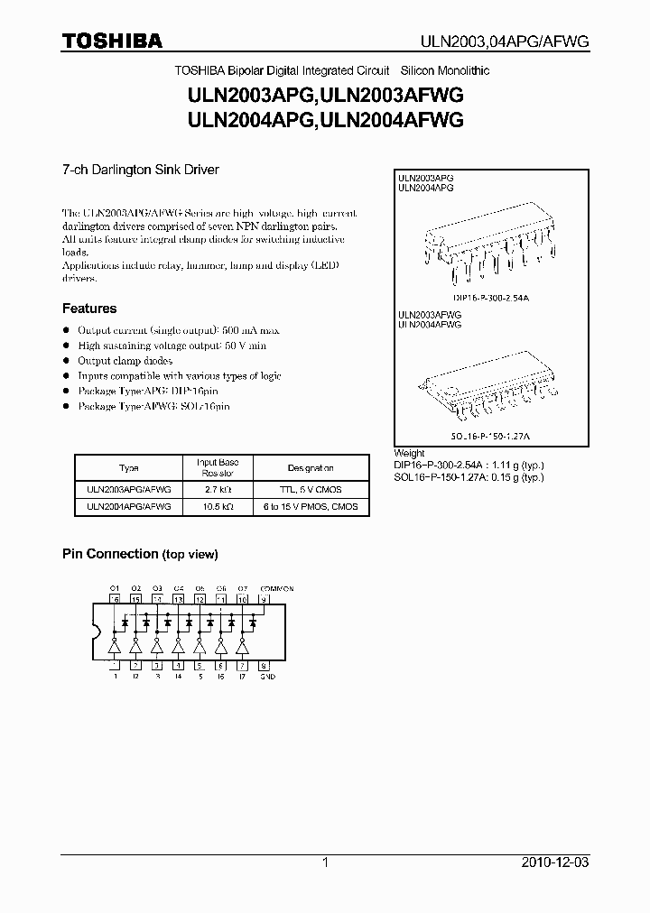 ULN2003APGOM_318660.PDF Datasheet