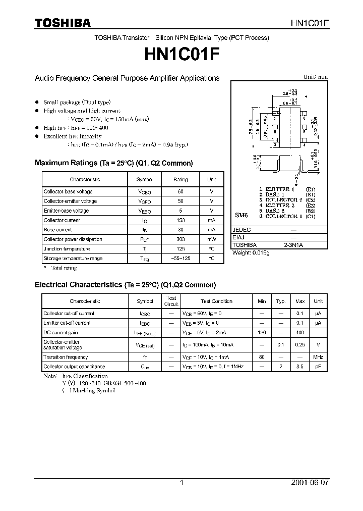 HN1C01F_235433.PDF Datasheet