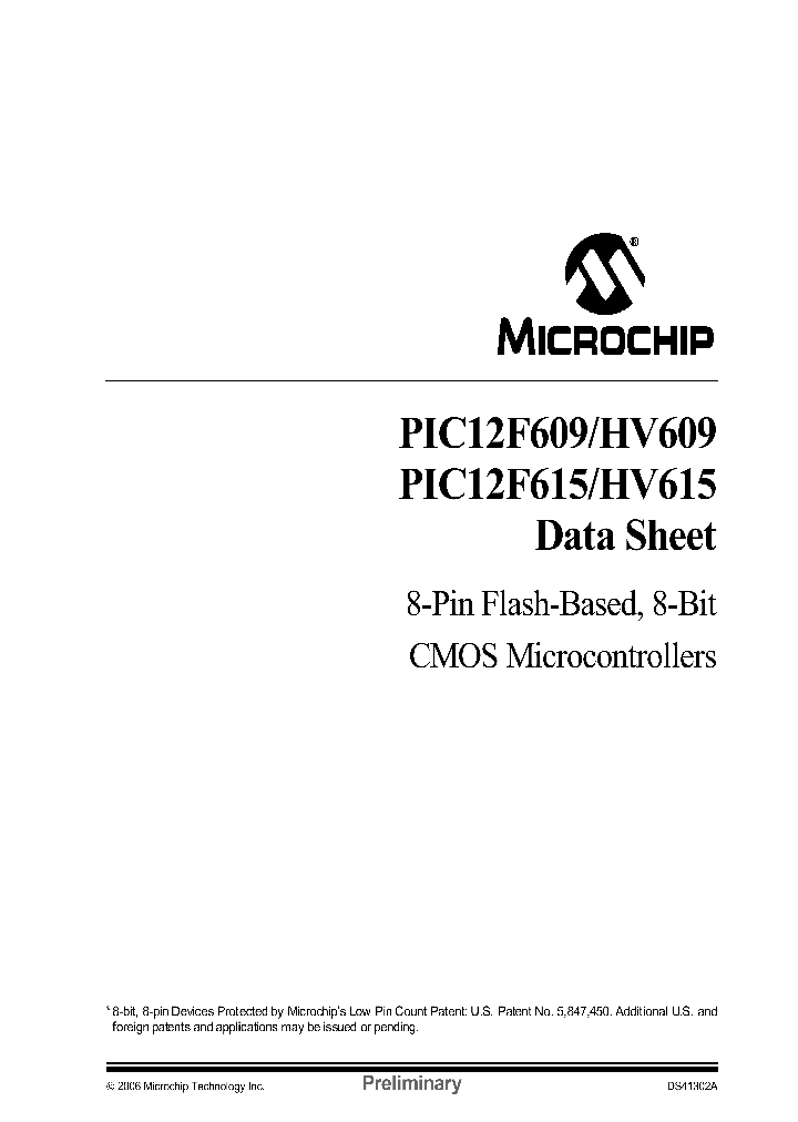 PIC12HV609-EMDSQTP_426900.PDF Datasheet