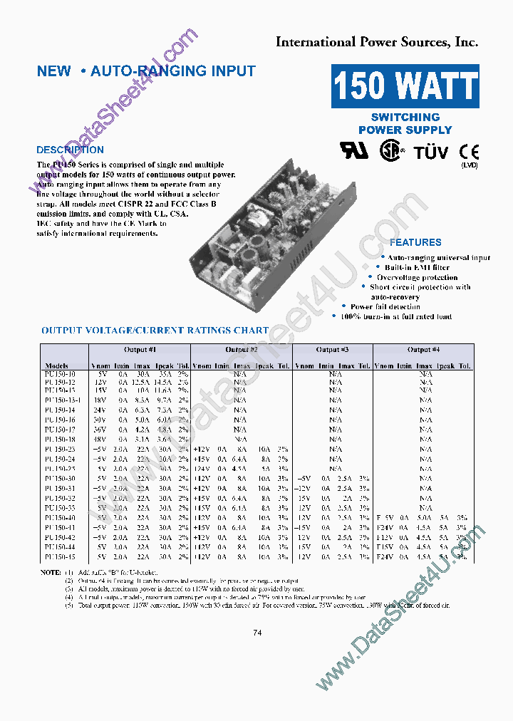 PU150-XX_189236.PDF Datasheet