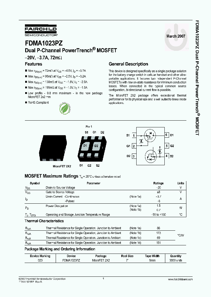 FDMA1023PZ_333478.PDF Datasheet