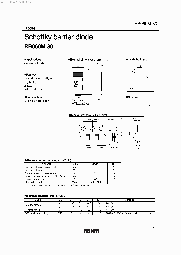 RB060M-30_196688.PDF Datasheet