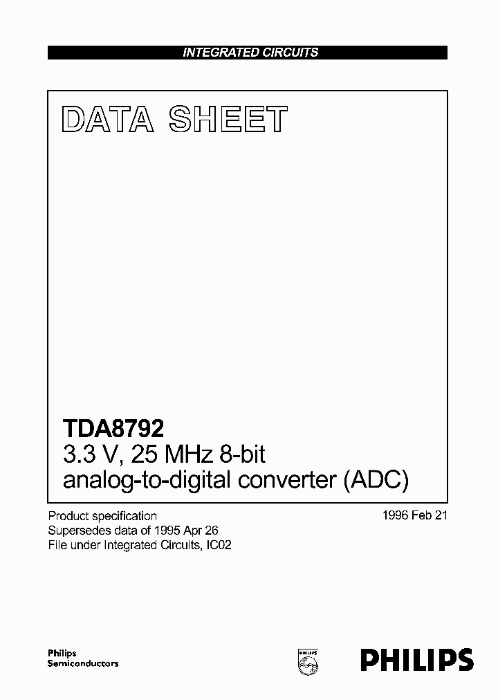 TDA8792_407159.PDF Datasheet