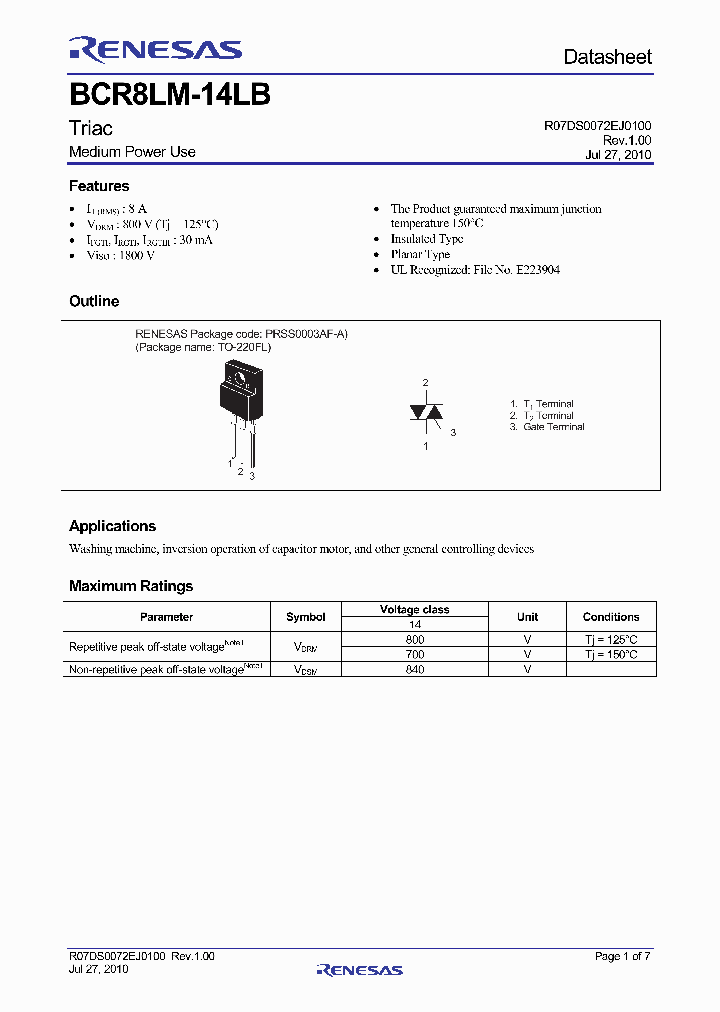 BCR8LM-14LB-A8_407555.PDF Datasheet