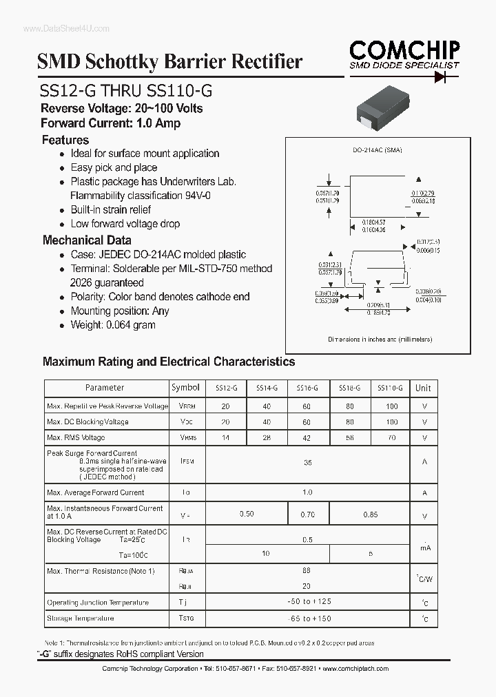 SS110-G_199236.PDF Datasheet