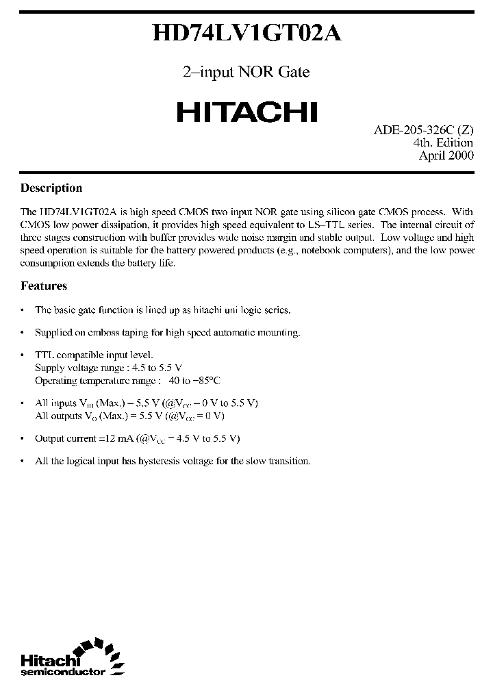 HD74LV1GT02A_247790.PDF Datasheet