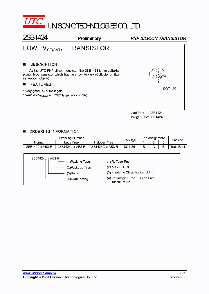 2SB1424-X-AB3-R_438081.PDF Datasheet