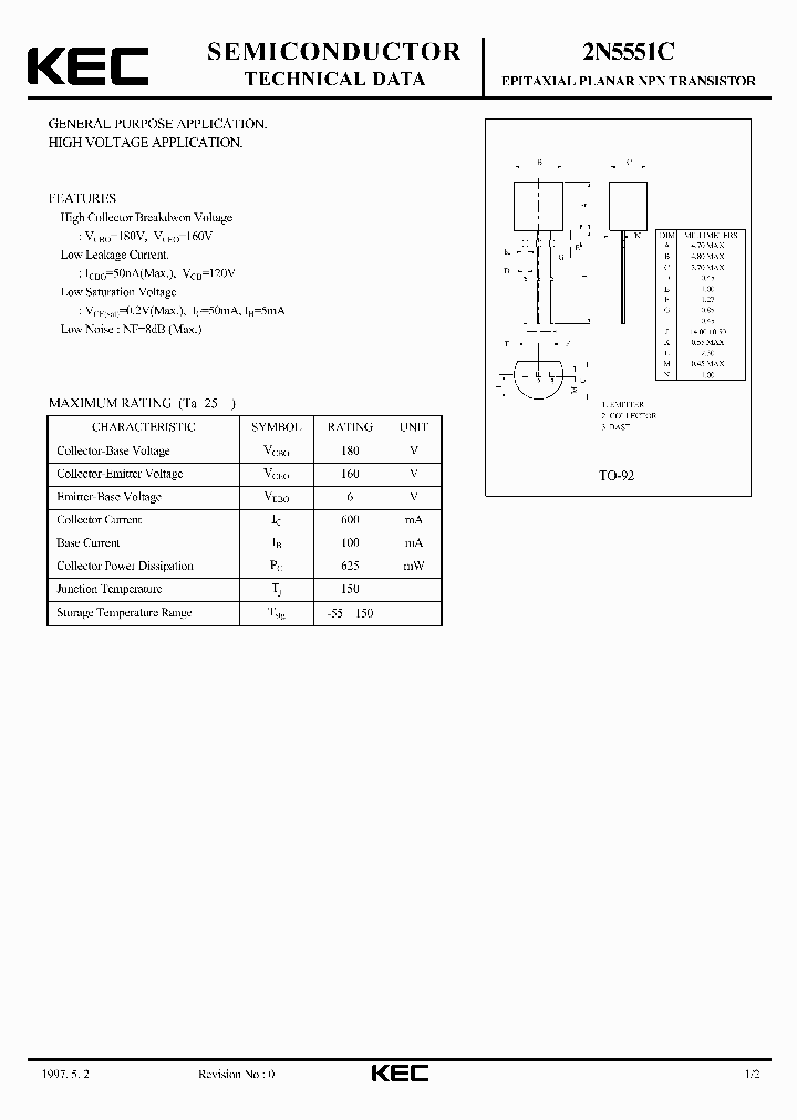 2N5551C_249375.PDF Datasheet