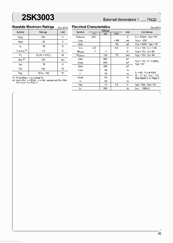 K3003_217041.PDF Datasheet