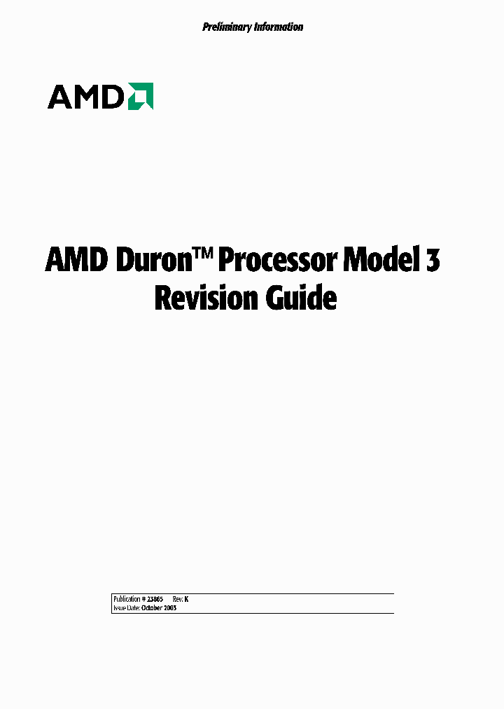 AMDDURON_337847.PDF Datasheet