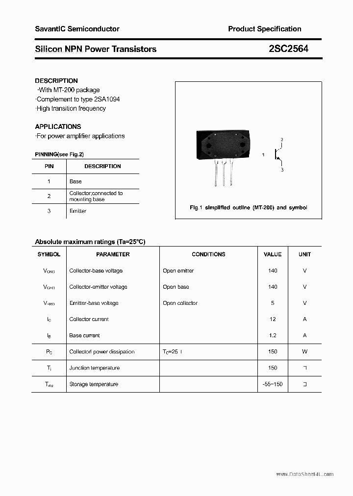 2SC2564_235711.PDF Datasheet