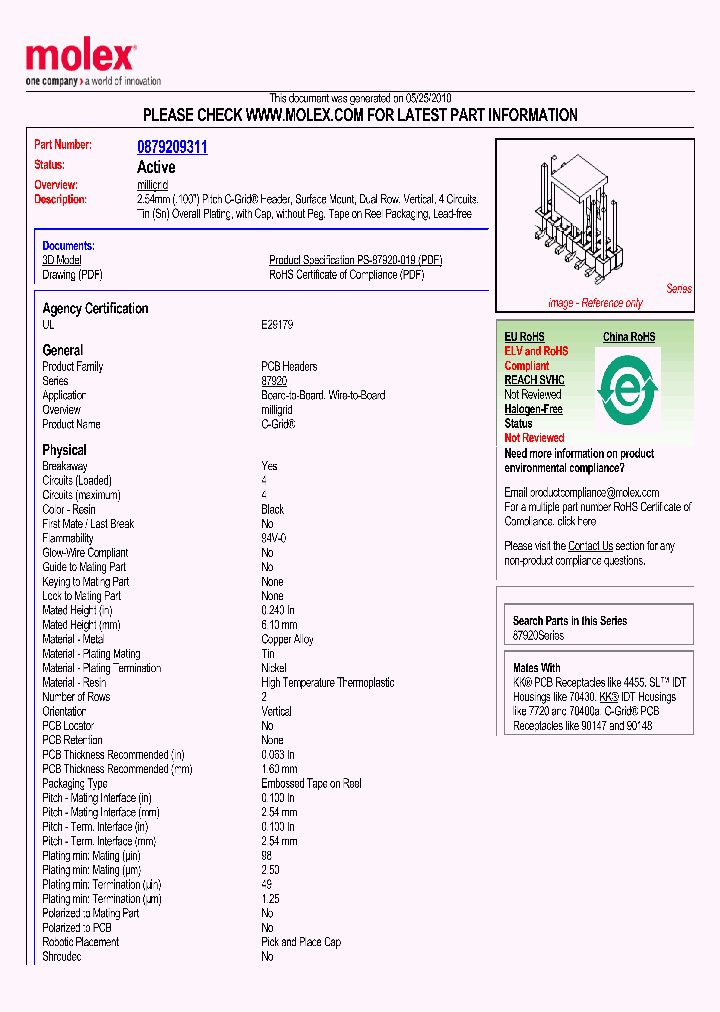 87920-9311_460501.PDF Datasheet