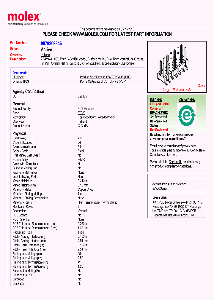 87920-9346_460507.PDF Datasheet