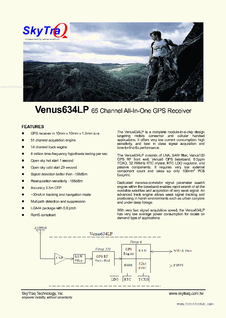 VENUS634LP_236142.PDF Datasheet