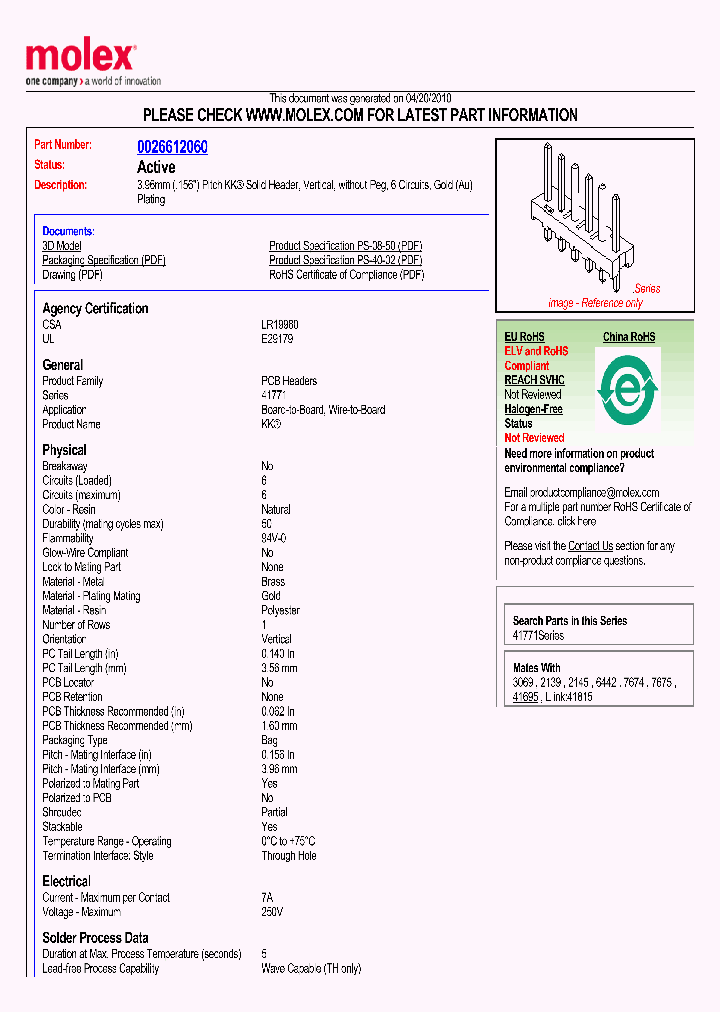 0026612060_480040.PDF Datasheet