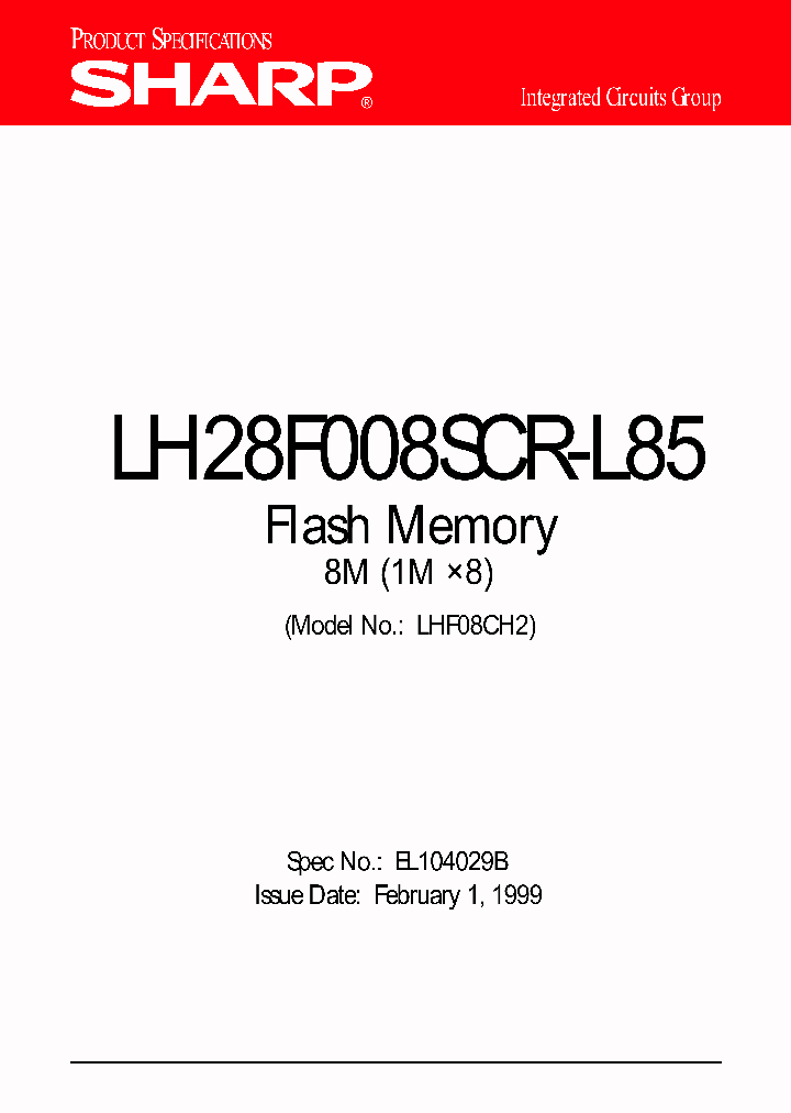 LH28F008SCR-85_506915.PDF Datasheet