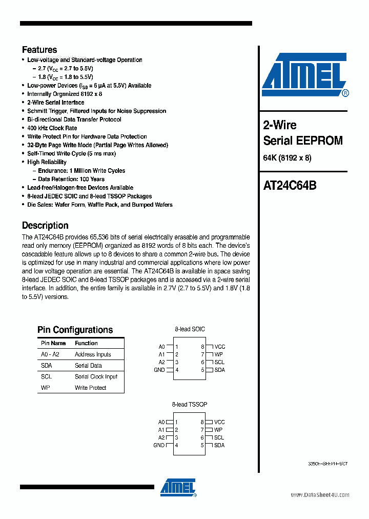 AT24C64B_246649.PDF Datasheet